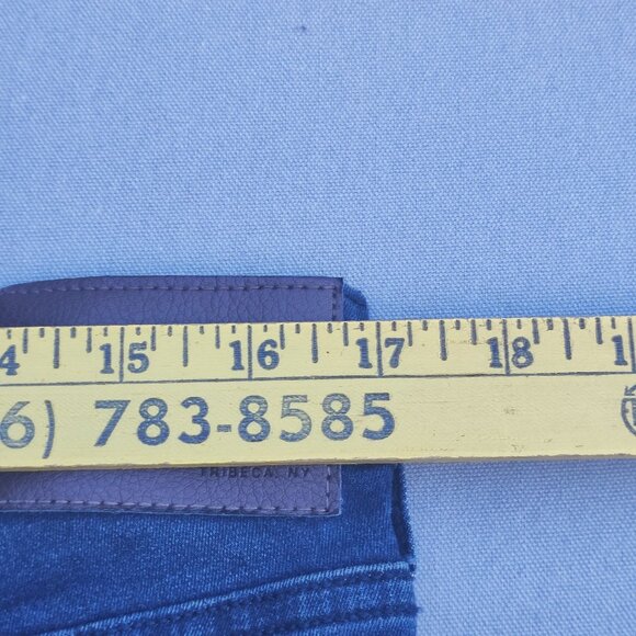 Jachs New York Jeans men's sz 34/32 indigo blue colour classic straight leg slim - Picture 11 of 13